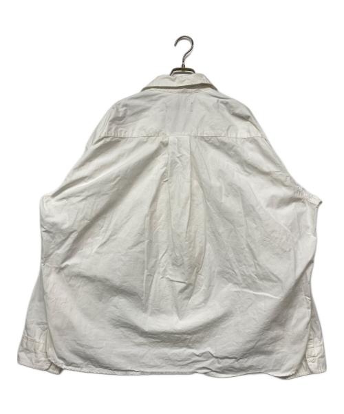 MIHARA YASUHIRO（ミハラヤスヒロ）MIHARA YASUHIRO (ミハラヤスヒロ) Oxford Long-sleeve Shirt ホワイト サイズ:48の古着・服飾アイテム