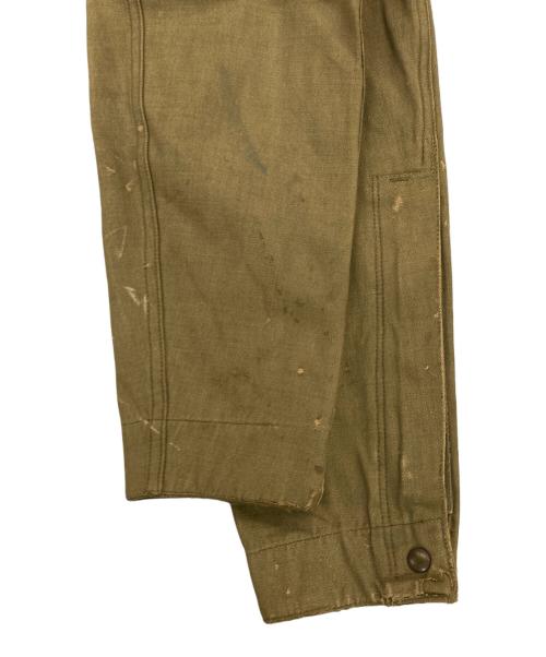 US.AIR.FORCE（ユーエス・エア・フォース）US.AIR.FORCE (ユーエス・エア・フォース) 40`s TYPE A-4  黒タグ TALON リメイクコート オリーブ サイズ:36の古着・服飾アイテム