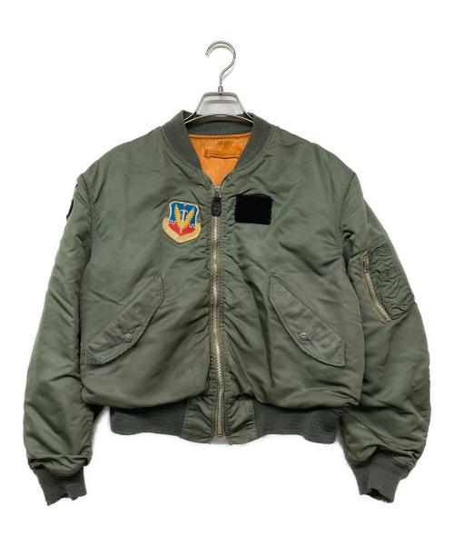 US.AIR.FORCE（ユーエス・エア・フォース）US.AIR.FORCE (ユーエス・エア・フォース) 70`S L-2Bジャケット グリーン サイズ:Lの古着・服飾アイテム