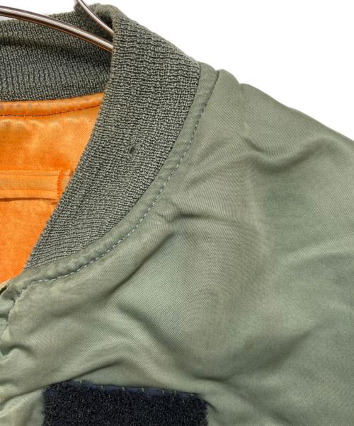 US.AIR.FORCE（ユーエス・エア・フォース）US.AIR.FORCE (ユーエス・エア・フォース) 70`S L-2Bジャケット グリーン サイズ:Lの古着・服飾アイテム