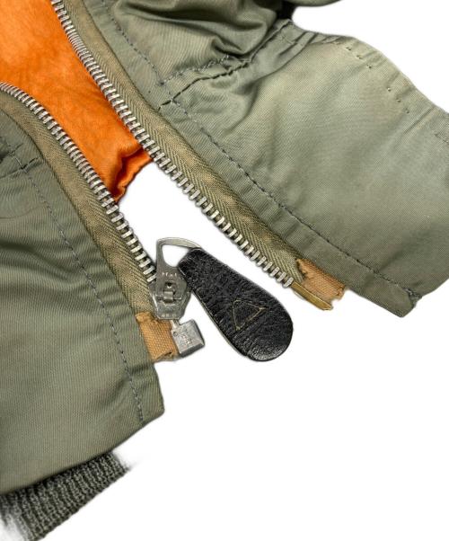 US.AIR.FORCE（ユーエス・エア・フォース）US.AIR.FORCE (ユーエス・エア・フォース) 70`S L-2Bジャケット グリーン サイズ:Lの古着・服飾アイテム