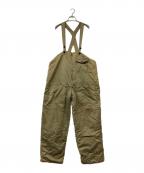 USEDユーズド）の古着「50`S裏キルティングオーバーオール」｜オリーブ