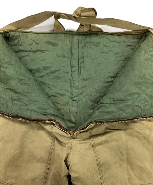 USED（ユーズド）USED (ユーズド) 50`S裏キルティングオーバーオール オリーブ サイズ:記載なしの古着・服飾アイテム