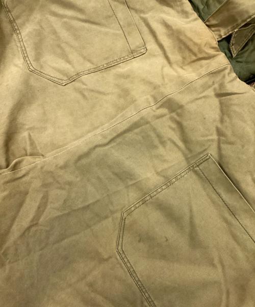 USED（ユーズド）USED (ユーズド) 50`S裏キルティングオーバーオール オリーブ サイズ:記載なしの古着・服飾アイテム