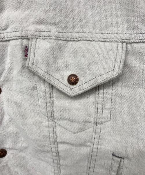 LEVI'S（リーバイス）LEVI'S (リーバイス) 70`Sボアトラッカージャケット ホワイト サイズ:48の古着・服飾アイテム