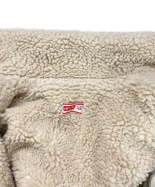 LEVI'S（リーバイス）LEVI'S (リーバイス) 70`Sボアトラッカージャケット ホワイト サイズ:48の古着・服飾アイテム