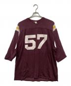EMIPIREエンパイア）の古着「60-70`SフットボールTEE」｜ブラウン