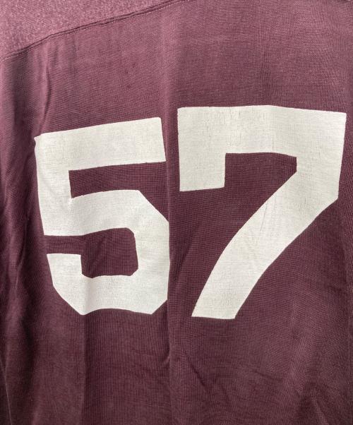 EMIPIRE（エンパイア）EMIPIRE (エンパイア) 60-70`SフットボールTEE ブラウン サイズ:不明の古着・服飾アイテム