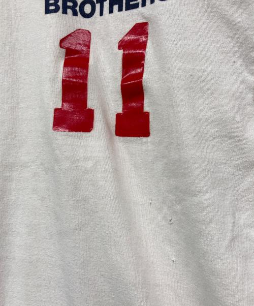 RUSSELL ATHLETIC（ラッセルアスレチック）RUSSELL ATHLETIC (ラッセルアスレチック) 70`SフットボールTEE ホワイト サイズ:Mの古着・服飾アイテム