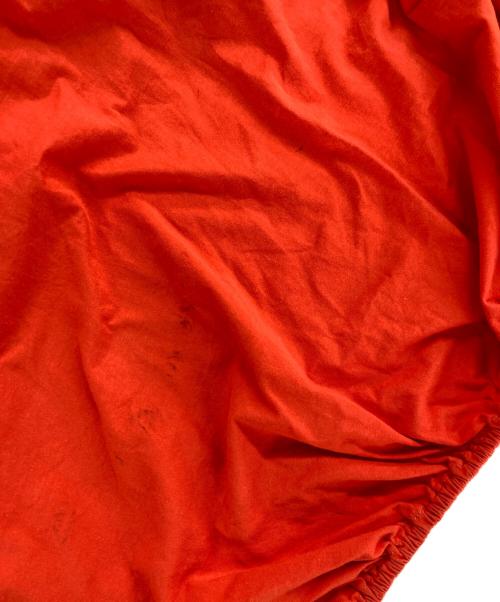 nagonstans（ナゴンスタンス）nagonstans (ナゴンスタンス) アシンメトリー カットソーワンピース オレンジ サイズ:38の古着・服飾アイテム