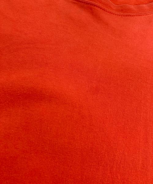 nagonstans（ナゴンスタンス）nagonstans (ナゴンスタンス) アシンメトリー カットソーワンピース オレンジ サイズ:38の古着・服飾アイテム