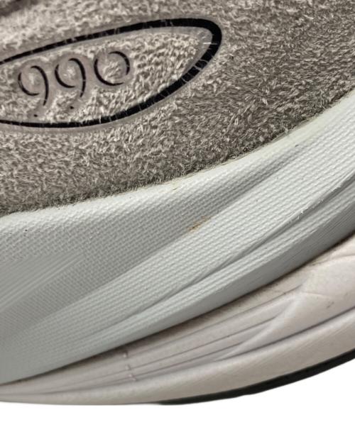 NEW BALANCE（ニューバランス）NEW BALANCE (ニューバランス) 990v6 ローカットスニーカー グレー サイズ:27.5の古着・服飾アイテム