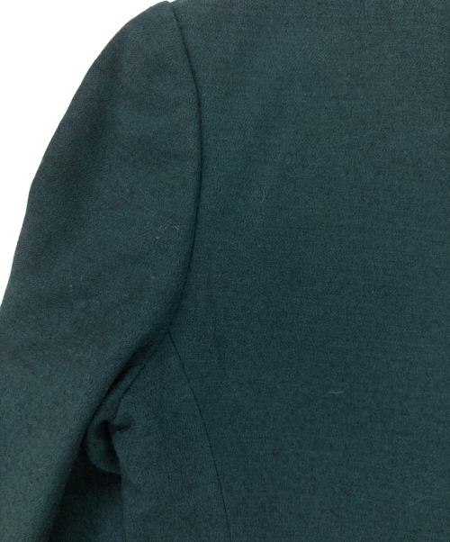 Christian Dior（クリスチャン ディオール）Christian Dior (クリスチャン ディオール) ノーカラージャケットセットアップ グリーン サイズ:7の古着・服飾アイテム
