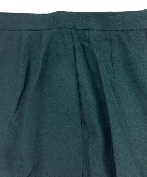 Christian Dior（クリスチャン ディオール）Christian Dior (クリスチャン ディオール) ノーカラージャケットセットアップ グリーン サイズ:7の古着・服飾アイテム