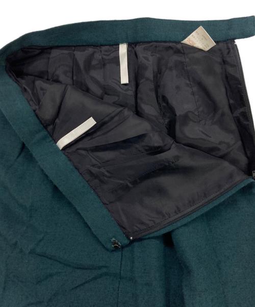 Christian Dior（クリスチャン ディオール）Christian Dior (クリスチャン ディオール) ノーカラージャケットセットアップ グリーン サイズ:7の古着・服飾アイテム