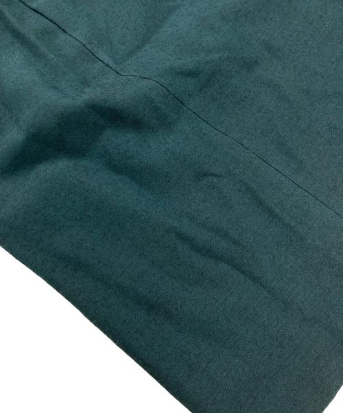 Christian Dior（クリスチャン ディオール）Christian Dior (クリスチャン ディオール) ノーカラージャケットセットアップ グリーン サイズ:7の古着・服飾アイテム