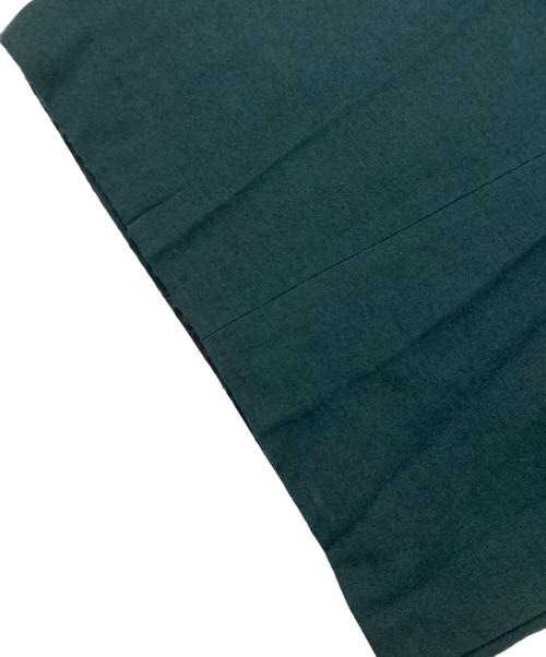 Christian Dior（クリスチャン ディオール）Christian Dior (クリスチャン ディオール) ノーカラージャケットセットアップ グリーン サイズ:7の古着・服飾アイテム