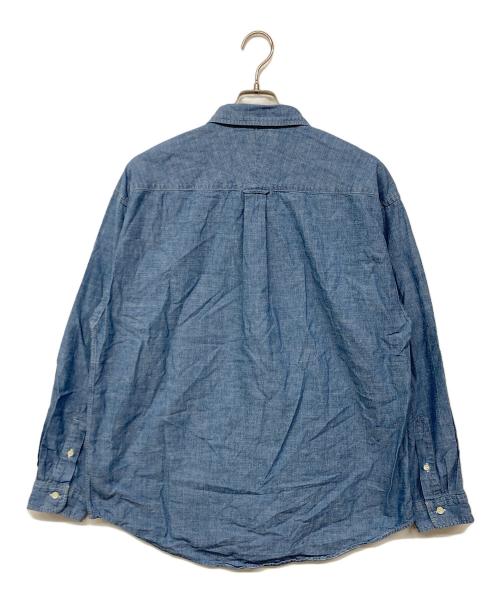 DESCENDANT（ディセンダント）DESCENDANT (ディセンダント) シャンブレーシャツ インディゴ サイズ:2の古着・服飾アイテム