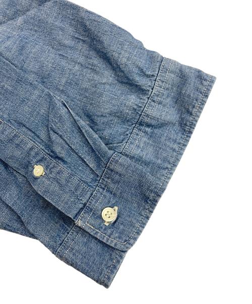 DESCENDANT（ディセンダント）DESCENDANT (ディセンダント) シャンブレーシャツ インディゴ サイズ:2の古着・服飾アイテム