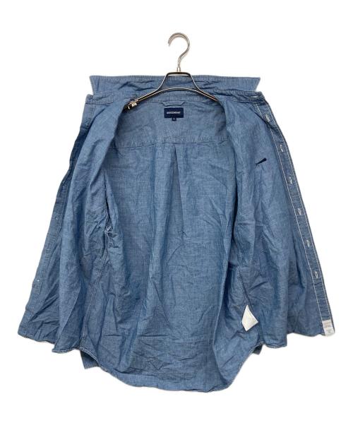 DESCENDANT（ディセンダント）DESCENDANT (ディセンダント) シャンブレーシャツ インディゴ サイズ:2の古着・服飾アイテム