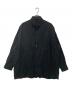 th products（ティーエイチプロダクツ）の古着「SHRINK OVERSIZED SHIRT」｜ブラック