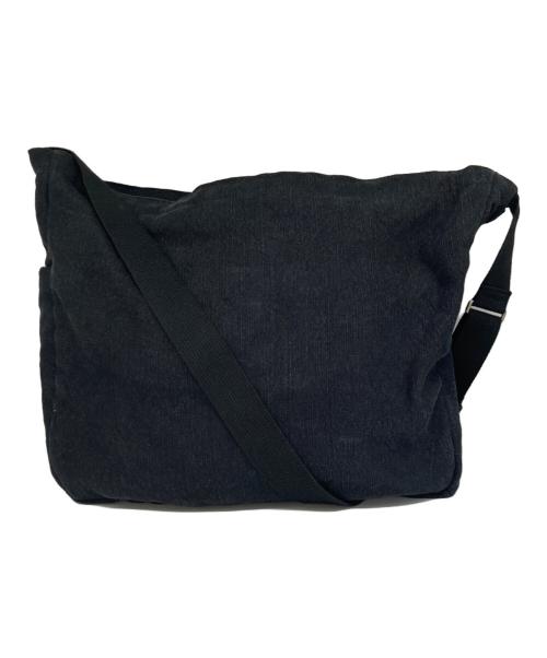 urbanic（アーバニック）urbanic (アーバニック) キャンバスショルダーバッグ ブラックの古着・服飾アイテム