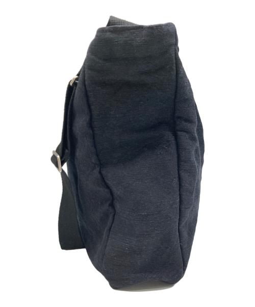 urbanic（アーバニック）urbanic (アーバニック) キャンバスショルダーバッグ ブラックの古着・服飾アイテム