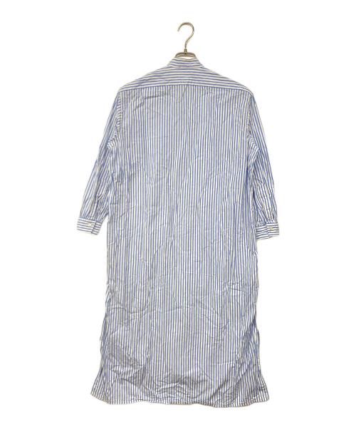 ANATOMICA（アナトミカ）ANATOMICA (アナトミカ) ストライプシャツワンピース ブルー サイズ:oneの古着・服飾アイテム