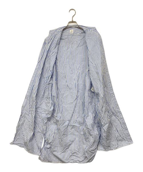 ANATOMICA（アナトミカ）ANATOMICA (アナトミカ) ストライプシャツワンピース ブルー サイズ:oneの古着・服飾アイテム