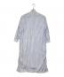 ANATOMICA (アナトミカ) ストライプシャツワンピース ブルー サイズ:one：10000円