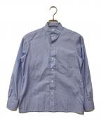 ANATOMICAアナトミカ）の古着「スタンドカラーシャツ」｜ブルー