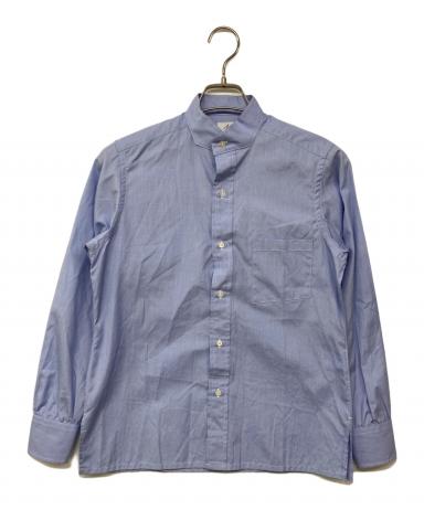 中古・古着通販】ANATOMICA (アナトミカ) スタンドカラーシャツ ブルー