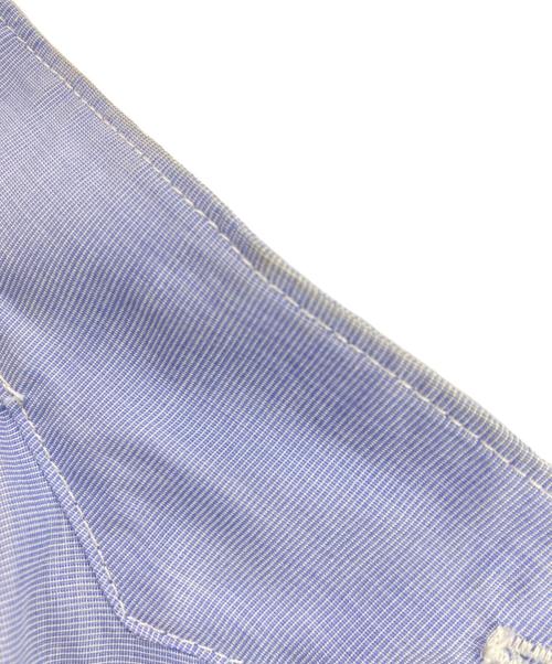 ANATOMICA（アナトミカ）ANATOMICA (アナトミカ) スタンドカラーシャツ ブルー サイズ:ONEの古着・服飾アイテム