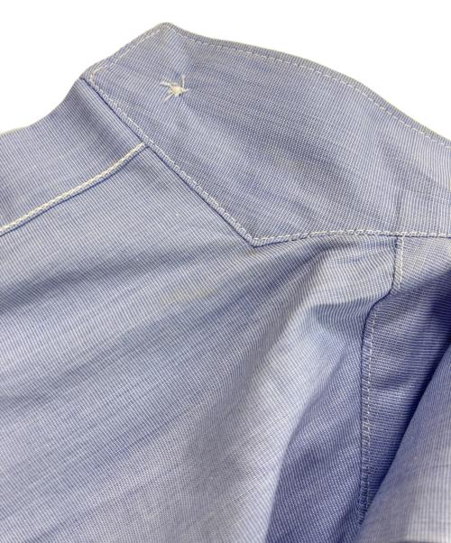 ANATOMICA（アナトミカ）ANATOMICA (アナトミカ) スタンドカラーシャツ ブルー サイズ:ONEの古着・服飾アイテム