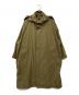 MARKWARE（マーカウェア）の古着「BIODYNAMIE WRITER HOODED COAT」｜ベージュ