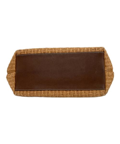 DOLCE & GABBANA（ドルチェ＆ガッバーナ）DOLCE & GABBANA (ドルチェ＆ガッバーナ) MISS ELSIE ストロートートバッグ ブラウンの古着・服飾アイテム