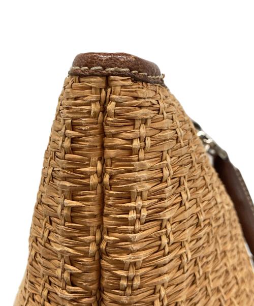 DOLCE & GABBANA（ドルチェ＆ガッバーナ）DOLCE & GABBANA (ドルチェ＆ガッバーナ) MISS ELSIE ストロートートバッグ ブラウンの古着・服飾アイテム