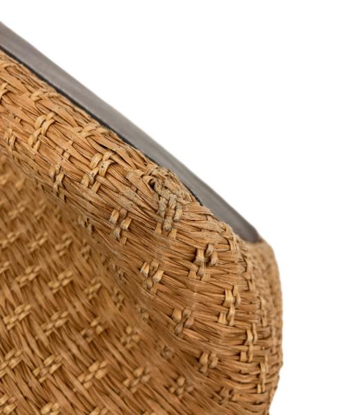 DOLCE & GABBANA（ドルチェ＆ガッバーナ）DOLCE & GABBANA (ドルチェ＆ガッバーナ) MISS ELSIE ストロートートバッグ ブラウンの古着・服飾アイテム