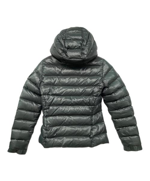 MONCLER（モンクレール）MONCLER (モンクレール) Bady / バディ ショートダウンジャケット グリーングレー×パープル サイズ:00の古着・服飾アイテム