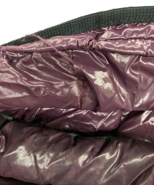 MONCLER（モンクレール）MONCLER (モンクレール) Bady / バディ ショートダウンジャケット グリーングレー×パープル サイズ:00の古着・服飾アイテム