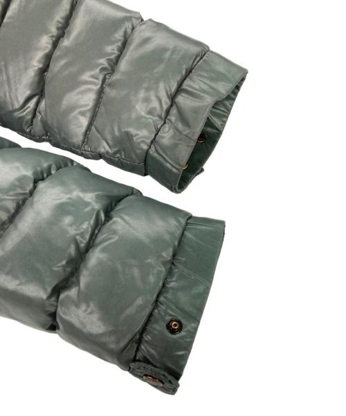 MONCLER（モンクレール）MONCLER (モンクレール) Bady / バディ ショートダウンジャケット グリーングレー×パープル サイズ:00の古着・服飾アイテム