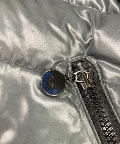 MONCLER（モンクレール）MONCLER (モンクレール) Bady / バディ ショートダウンジャケット グリーングレー×パープル サイズ:00の古着・服飾アイテム