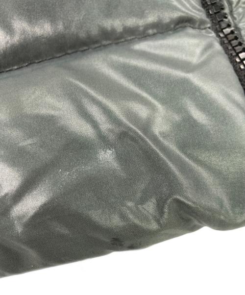 MONCLER（モンクレール）MONCLER (モンクレール) Bady / バディ ショートダウンジャケット グリーングレー×パープル サイズ:00の古着・服飾アイテム