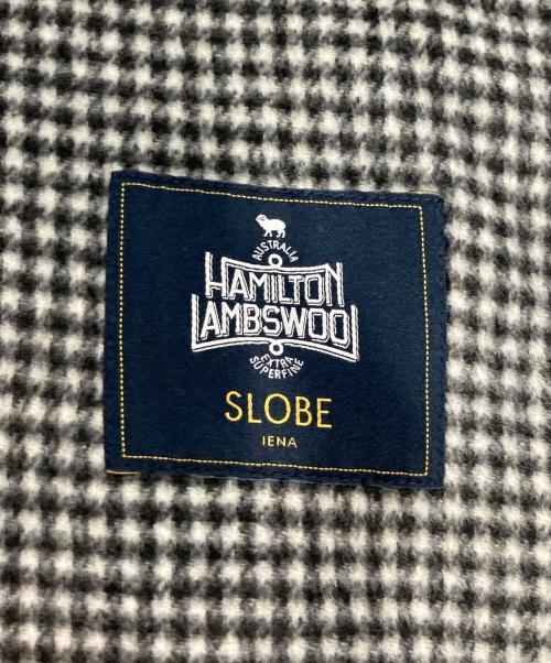 SLOBE IENA（スローブ イエナ）SLOBE IENA (スローブ イエナ) HAMILTONダブルフェイスウールショートコート グレー サイズ:記載なしの古着・服飾アイテム