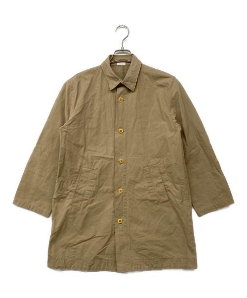 yohaku（ヨハク）yohaku (ヨハク) バフクロス ミドルジャケット ベージュ サイズ:2の古着・服飾アイテム
