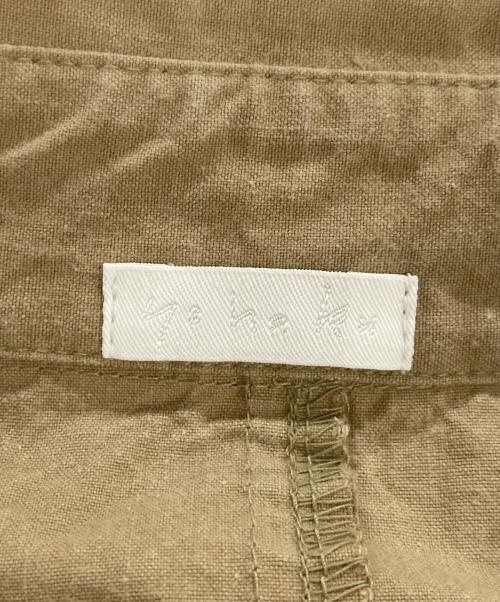 yohaku（ヨハク）yohaku (ヨハク) バフクロス ミドルジャケット ベージュ サイズ:2の古着・服飾アイテム