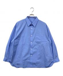 FreshService（フレッシュサービス）の古着「CORPORATE UNIFORM L/S SHIRT / コーポレート ユニフォーム ロングスリーブ シャツ」｜ブルー