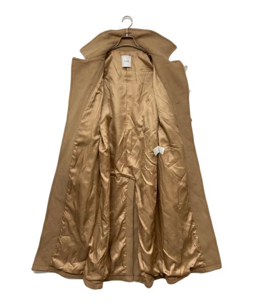 CLANE（クラネ）CLANE (クラネ) OVER MAXI DUFFLE COAT /  オーバーマキシダッフルコート ベージュ サイズ:2の古着・服飾アイテム