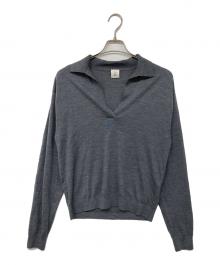 6(ROKU) BEAUTY&YOUTH（ロク ビューティーアンドユース）の古着「スキッパーニット」｜グレー