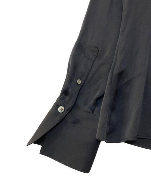 PAUL SMITH（ポールスミス）PAUL SMITH (ポールスミス) 転写プリントシャツ ブラック×ピンク サイズ:42の古着・服飾アイテム